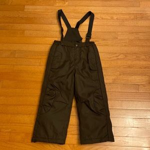 Warm Winter Snow Pants / Bib overalls. Size Small 5-6. EUC